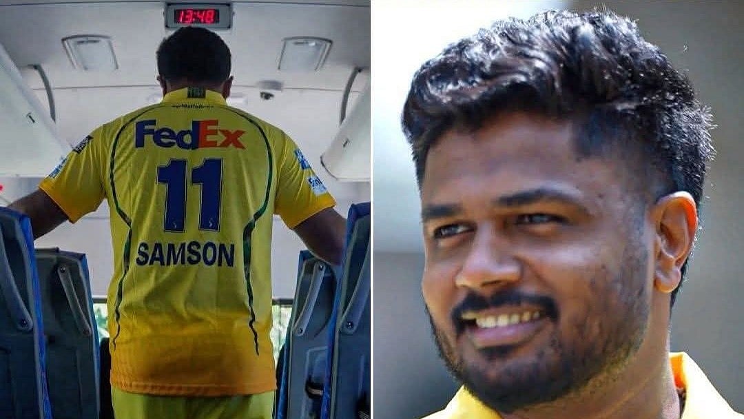 'ഇനി മുതല്‍ ഇതും നമ്മുടെ നാടാണ്', മകനോട് അമ്മ; ബസിറങ്ങി സഞ്ജു സാംസണ്‍-വിഡിയോ