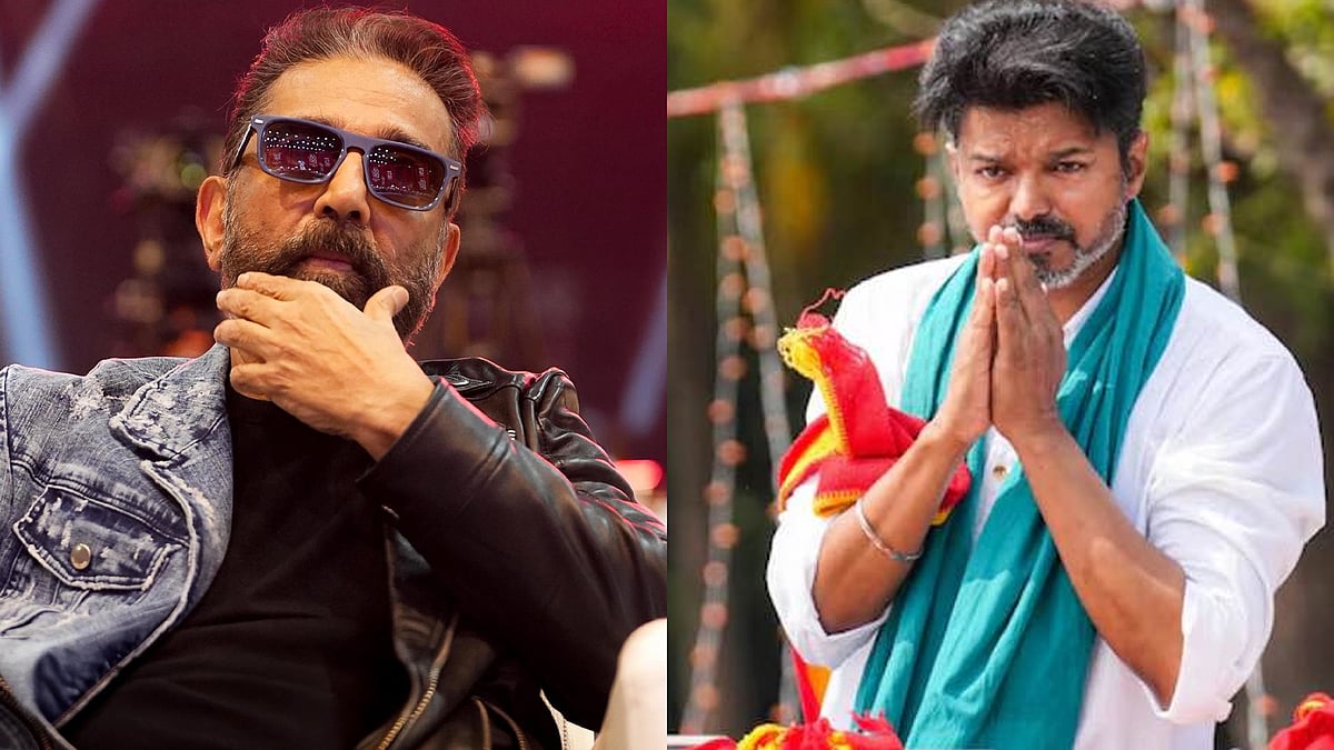 'ഞാൻ എന്തിന് ഇതൊക്കെ ശ്രദ്ധിക്കണം, എനിക്ക് വേറെ പണിയുണ്ട്'; വിജയ് മത്സരിക്കുന്നതിനെക്കുറിച്ച് കമൽ ഹാസൻ