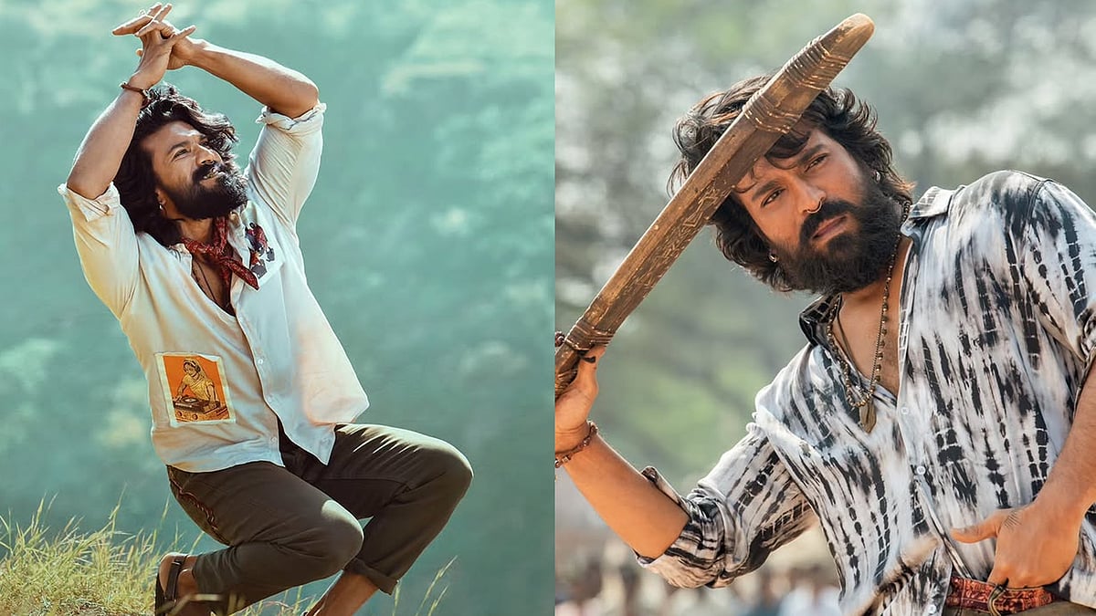കണ്ണിന് മുകളിൽ നാല് തുന്നൽ; ആക്ഷൻ സീൻ ചിത്രീകരിക്കുന്നതിനിടെ നടൻ റാം ചരണിന് പരിക്ക്