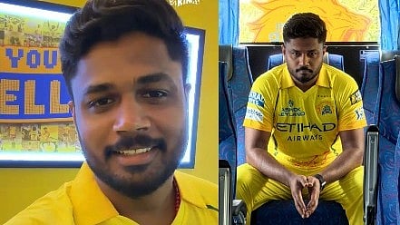'ചെന്നൈ സൂപ്പര്‍ കിങ്സിന് വിസിലടിക്കുക', മലയാളത്തിൽ പിന്തുണ തേടി സഞ്ജു; കട്ട സപ്പോർട്ട് എന്ന് മലയാളികൾ - വിഡിയോ 