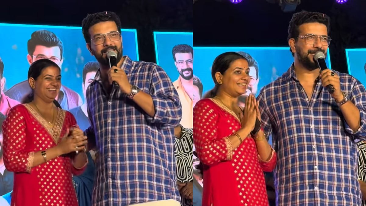 'ഞാൻ മൈക്ക് കൊടുക്കുന്നില്ല,  ട്രോളൻമാർക്ക് ചിലപ്പോൾ ഇവൾ തീറ്റ കൊടുക്കും'; ഭാര്യയെ പരിചയപ്പെടുത്തി രമേഷ് പിഷാരടി