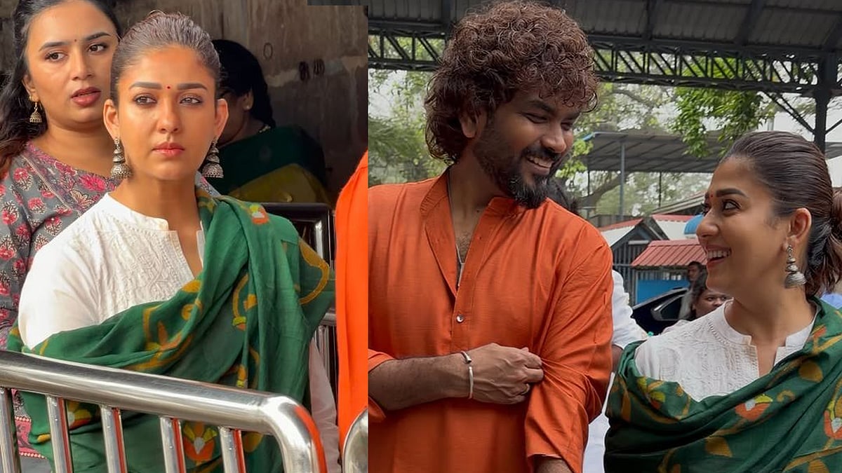 പുതിയ സിനിമയുടെ റിലീസ്; തിരുമല ക്ഷേത്രത്തിൽ ദർശനത്തിനെത്തി നയൻതാരയും വിഘ്നേഷും