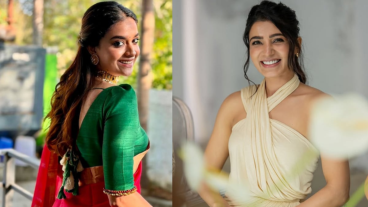 'വെളുപ്പിന് രണ്ട് മണിയാകുമ്പോൾ അവൾ ഹൈപ്പറാകും, ഭയങ്കര ഹ്യൂമർ സെൻസാണ്'; കീർത്തിയെക്കുറിച്ച് സാമന്ത