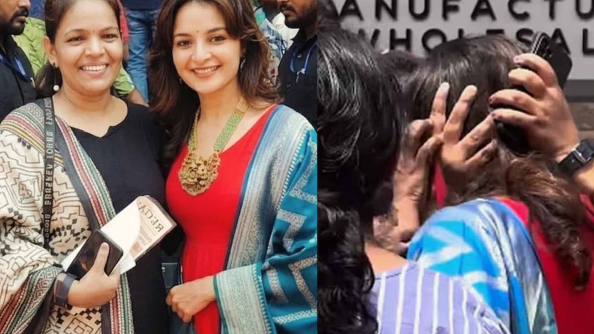 'അറിയാതെ സംഭവിച്ചു പോയതാണ്'; മഞ്ജു വാര്യരെ കടന്നുപിടിച്ച് ചുംബിച്ച ആരാധിക; മറുപടി നല്‍കി മഞ്ജു