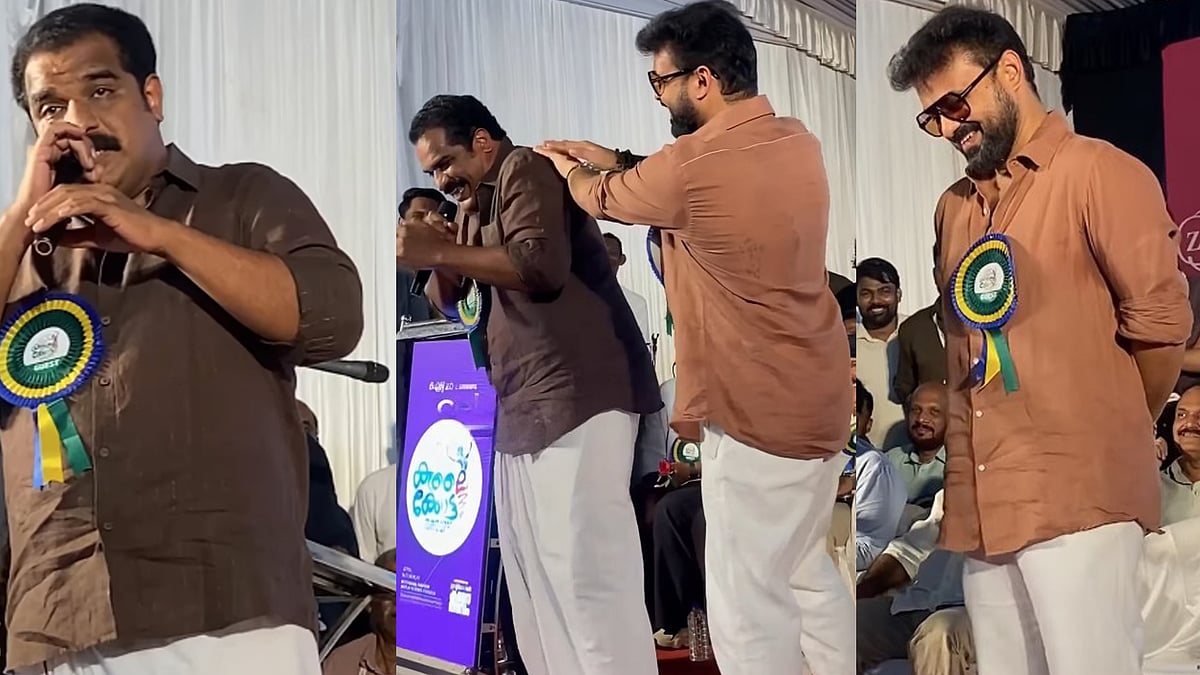 'വല്യച്ഛനോടും വല്യമ്മയോടും ചോദിച്ചാൽ അവരുടെ കോളജിലും ഉദ്ഘാടനത്തിന് വന്നത് ചാക്കോച്ചൻ ആയിരിക്കും'; ട്രോളി ദിലീഷ് പോത്തൻ