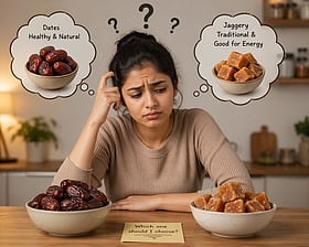 ഈത്തപ്പഴമോ ശർക്കരയോ? ശരീരഭാരം കുറയ്ക്കാൻ മികച്ച മധുരം ഏതാണ്?