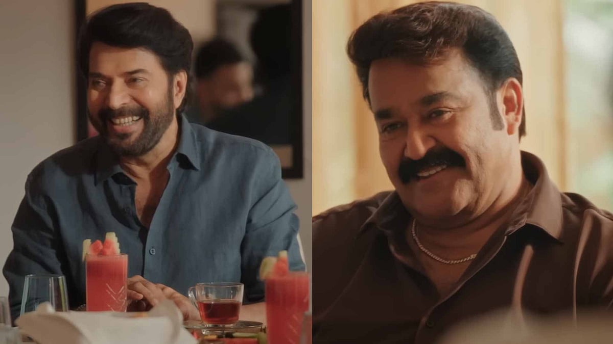 'റീച്ച് കൂട്ടാന്‍ പുറത്തൂന്ന് ആരേയും വിളിക്കണ്ട, ഇവിടെ തന്നെ നമുക്കൊരാളുണ്ട്'; മോഹന്‍ലാലിനെപ്പറ്റി മമ്മൂട്ടി, വിഡിയോ വൈറല്‍ 