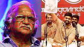 'നന്ദഗോവിന്ദം ക്രിസ്തീയ ഭക്തിഗാനം പാടരുതെന്ന് പറയാന്‍ ആര്‍ക്കാണവകാശം?'; സംഗീതത്തിന് മതമില്ല: ശ്രീകുമാരന്‍ തമ്പി