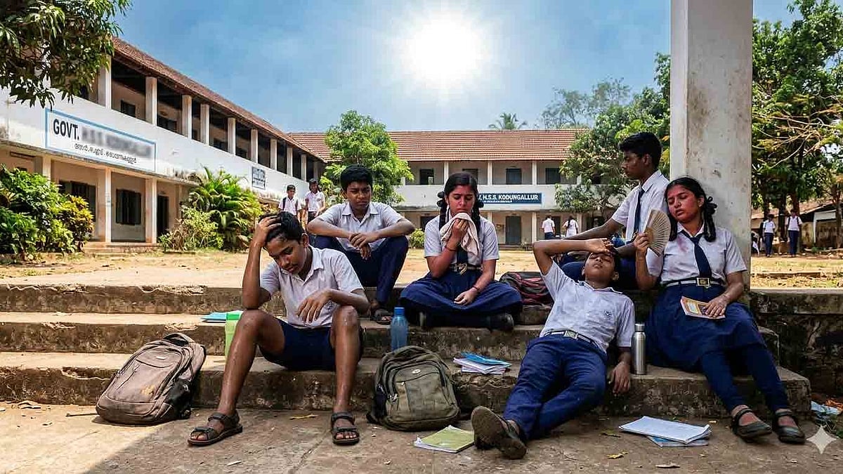 കൊടുംചൂട്: തൃശൂർ, കൊല്ലം ജില്ലകളിൽ വിദ്യാഭ്യാസ സ്ഥാപനങ്ങൾക്ക് ഇന്ന് അവധി