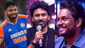 'സഞ്ജു സാംസണെപ്പോലെയാണ് വിഘ്‌നേഷും, അതേ ഓറ'; ധനുഷിന്റെ വാക്കുകള്‍ ആഘോഷിച്ച് ആരാധകര്‍