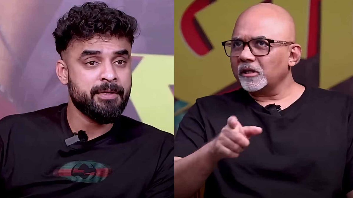 'നിങ്ങളുടെ പേര് എപ്സ്റ്റീന്‍ ഫയല്‍സിലുണ്ടോ?'; ടൊവിനോയോട് ഭരദ്വാജ് രംഗന്‍റെ 'തമാശ'; അങ്കിളിന് വിരമിക്കാന്‍ ടൈം ആയെന്ന് സോഷ്യല്‍ മീഡിയ