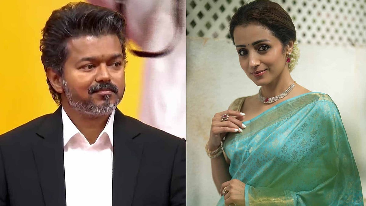'പ്രണയം വിളിച്ച് പറയാനുള്ളതാണ്'; അതേ സാരിയില്‍ വിമര്‍ശനങ്ങള്‍ക്ക് മറുപടി നല്‍കി തൃഷ 