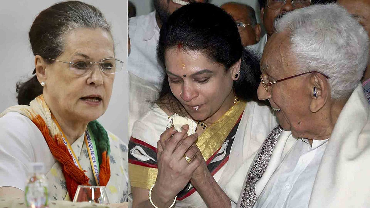 'എന്തിനാണ് പിന്‍വാതിലിലൂടെ കൊണ്ടുവരാന്‍ ശ്രമിക്കുന്നത്?'; കരുണാകരന്‍ സോണിയയുമായി അകന്നതിനു കാരണം പത്മജ; വെളിപ്പെടുത്തലുമായി കെ വി തോമസ്