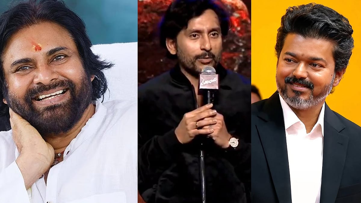 'രണ്ട് വർഷം മുൻപ് ആരും വിശ്വസിച്ചില്ല, നെ​ഗറ്റീവ് പ്രൊപ്പഗാണ്ട ഇറക്കി'; വിജയ്‌യെ പവൻ കല്യാണിനോട് താരതമ്യപ്പെടുത്തി ആർജെ ബാലാജി