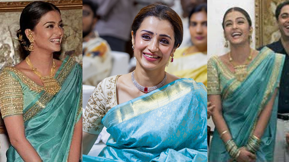 'അന്ന് വാജ്പേ‌യ്‌യെ കാണാനെത്തിയപ്പോഴുള്ള ഐശ്വര്യയുടെ ലുക്ക് തൃഷ കോപ്പിയടിച്ചതാണോ ?'; കണ്ടെത്തലുമായി ആരാധകർ
