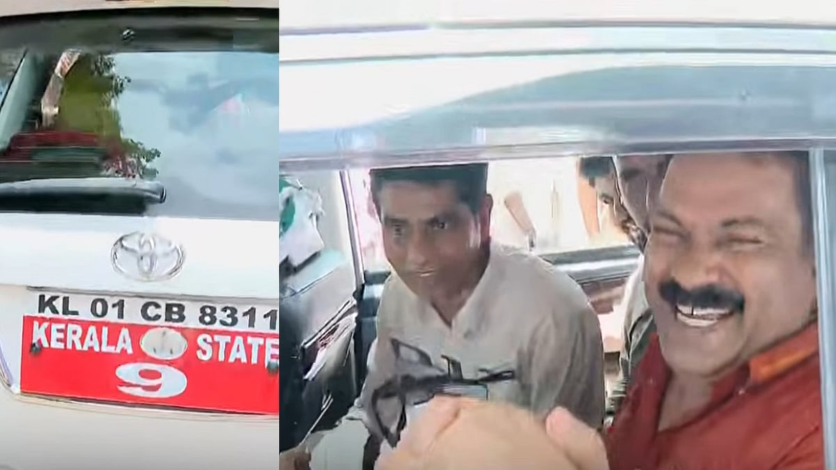 'ഷാജിക്ക.... 9 മ്മക്ക് വേണ്ടാട്ടോ...'; കെ എം ഷാജിയോട് വാഹനം മാറ്റണമെന്ന് ലീഗ് പ്രവര്‍ത്തകര്‍ 