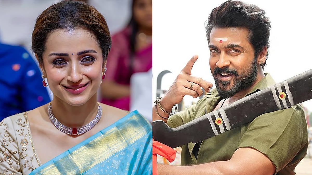 തൃഷയെ അവഗണിച്ച് സൂര്യ? കറുപ്പ് വിജയാഹ്ലാദ കുറിപ്പില്‍ നടിയുടെ പേരില്ല!; ചൂടുപിടിച്ച് ചര്‍ച്ച 