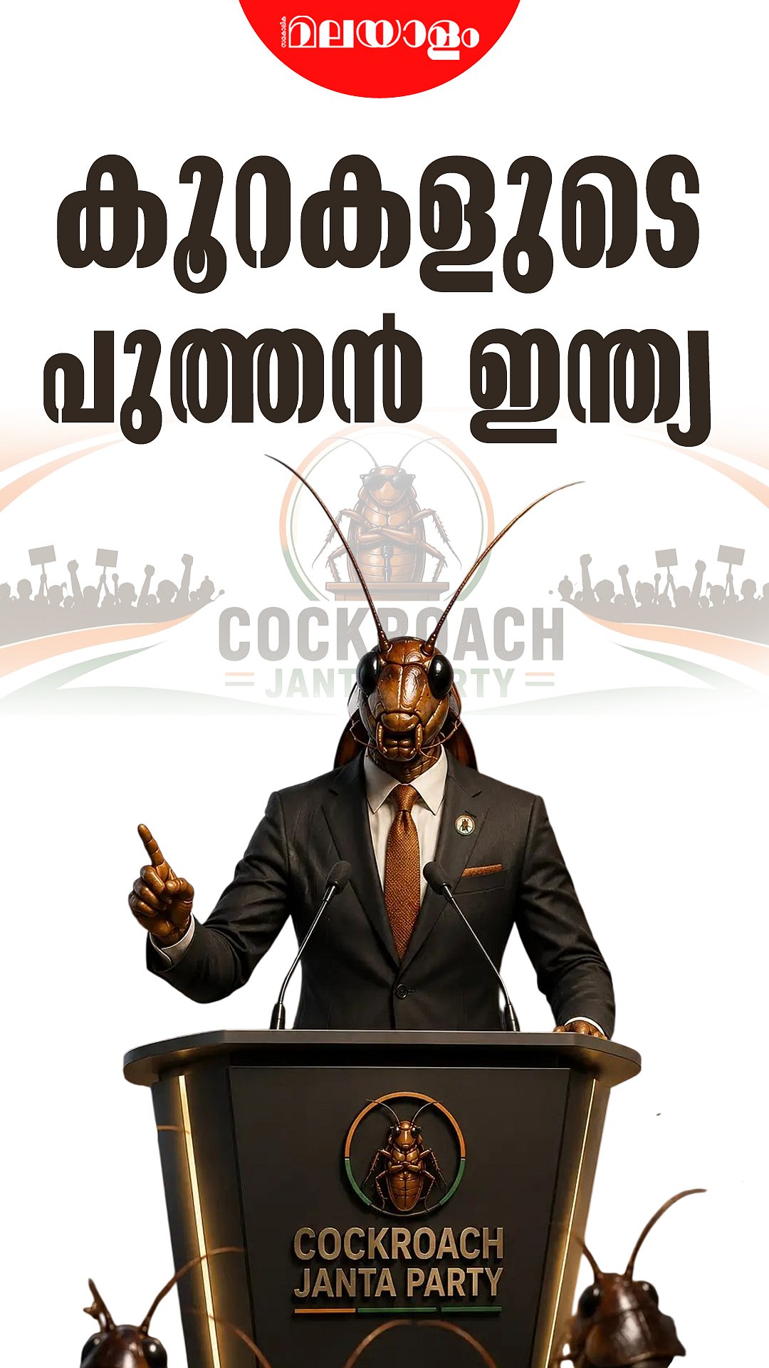 ഇന്ത്യയെ നന്നാകുമോ കോക്രോച്ചുകൾ? | Cockroach Janata Party
