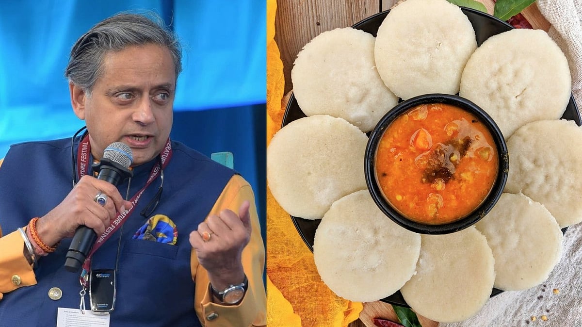 'ശരിയാണ് തരൂർ സാറെ, ഇഡ്ഡലി കുലീനനാണ്, പക്ഷേ കട്ട ജാഡയാണിപ്പോൾ'      