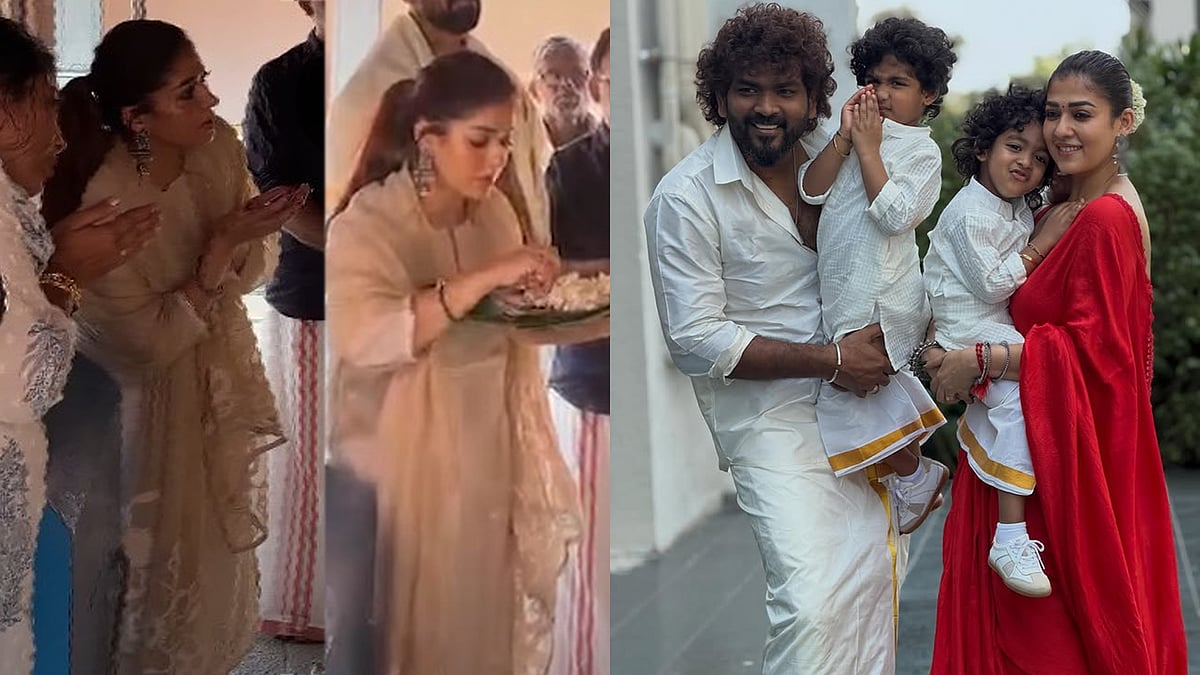 ചക്കുളത്തുകാവിലെത്തി നയൻതാരയും വിഘ്നേഷും; വിഡിയോ പങ്കുവച്ച് സംവിധായകൻ