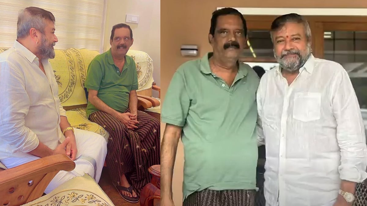 'വളരെ നല്ല സമയം'; ലോട്ടറി കച്ചവടക്കാർക്ക് ശബ്ദം നൽകിയ ജയറാം, സുഹൃത്ത് 'മൈക്ക് സണ്ണി'യെ കാണാനെത്തി താരം