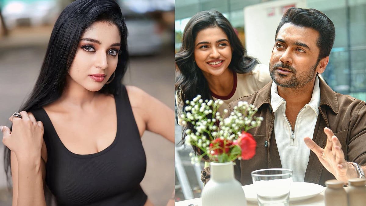 'മമിതയുടെ പേര് വെക്കാന് എന്താണ് തടസം?'; സൂര്യ ചിത്രത്തിന്റെ പോസ്റ്ററിനെതിരെ സനം ഷെട്ടി