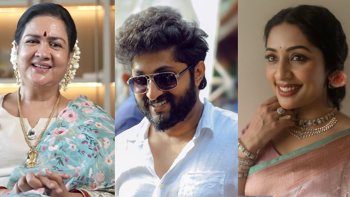 ഹൊറർ ത്രില്ലറുമായി ഉർവശി; ഒപ്പം നവ്യ നായരും ധ്യാനും, 'വിസിറ്റർ' ടൈറ്റിൽ പോസ്റ്റർ