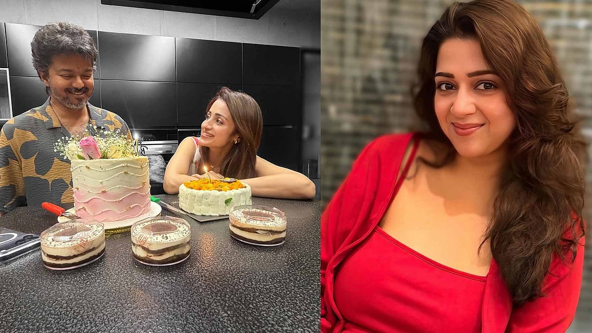 'ഗോള്‍ഡ് കപ്പിള്‍'; വിജയ്-തൃഷ കല്യാണം കഴിഞ്ഞോ? ചര്‍ച്ചയായി ചാര്‍മിയുടെ കമന്റ് 