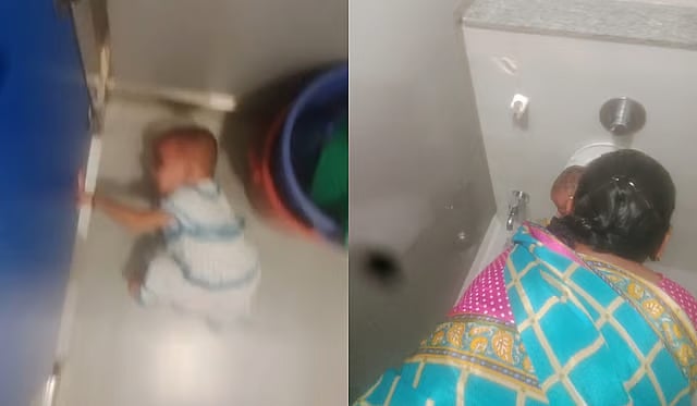 കരഞ്ഞാല്‍ വായിലേക്ക് വെള്ളം ചീറ്റും, വാഷിങ് മെഷീനില്‍ ഇരുത്തും; ശുചിമുറിയില്‍ പൂട്ടിയിടും; ഡേ കെയറില്‍ കുഞ്ഞുങ്ങളോട് കൊടും ക്രൂരത; വിഡിയോ പുറത്ത്