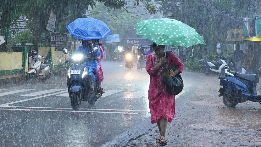 ബുധനാഴ്ച വരെ പരക്കെ ഇടിമിന്നലോട് കൂടിയ മഴ; മൂന്ന് ജില്ലകളില്‍ ഓറഞ്ച് അലര്‍ട്ട്, ജാഗ്രത 