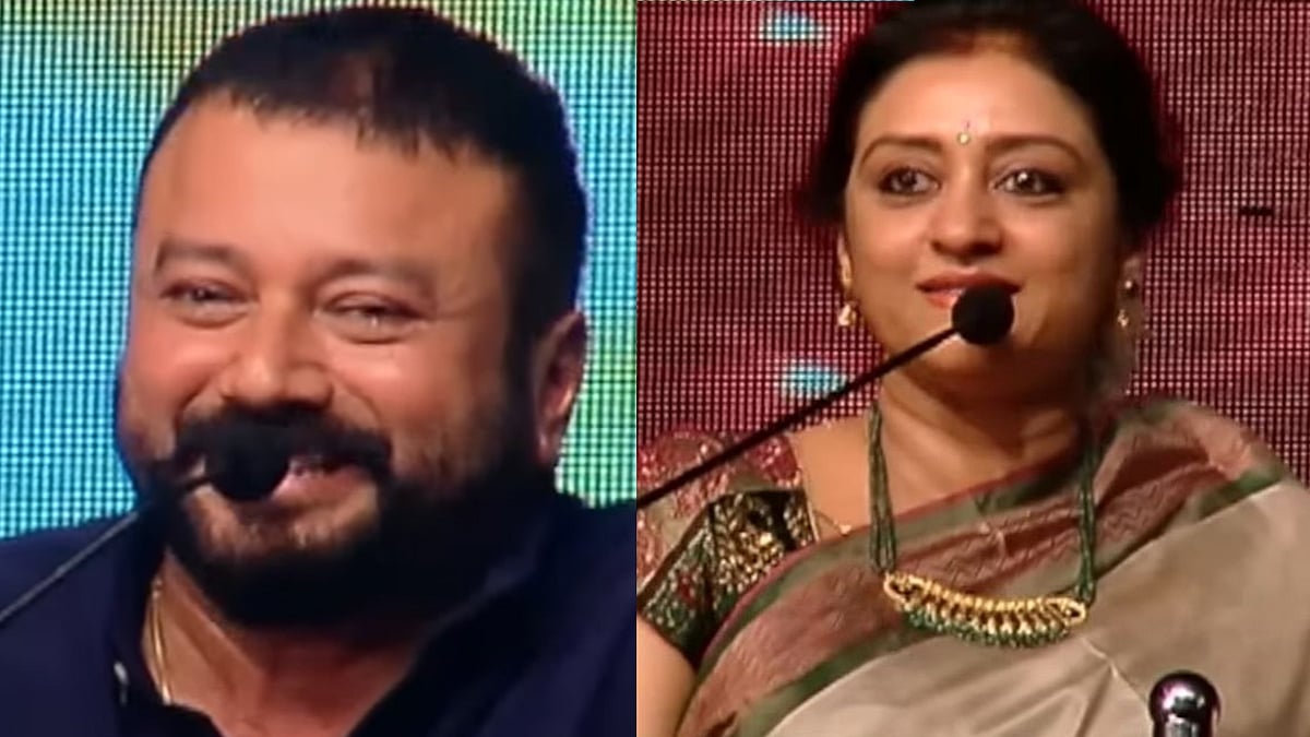 'ഈ കഥ ആദ്യമായിട്ടാ കേള്‍ക്കുന്നത്'; ജയറാമിന്റെ 'ബഡായി' പൊളിച്ച് പാര്‍വതി; തള്ളിനൊരു അവസാനമില്ലേയെന്ന് ആരാധകര്‍