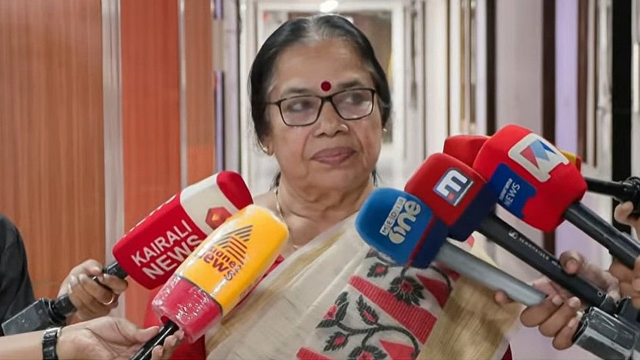 'ആവിലും ഇല്ല ദുനിയാവിലും ഇല്ല എന്ന മട്ടില് സംസാരിക്കരുത്'; കെ കെ രാഗേഷിനെ തള്ളി പി കെ ശ്രീമതി