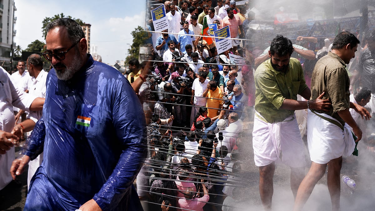 പ്രധാനമന്ത്രിയുടെ വസതിയിൽ കയറി അക്രമം നടത്താനാണ് കോൺഗ്രസ് ശ്രമിച്ചത്; രാജീവ് ചന്ദ്രശേഖർ