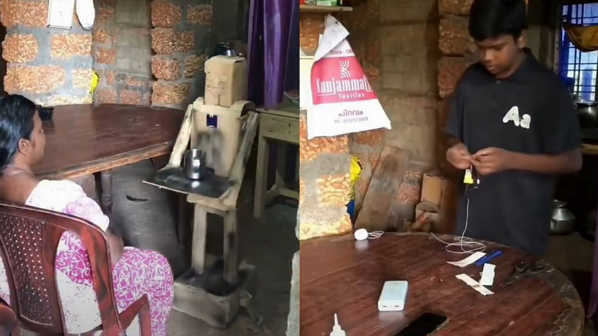 സ്ഫടികത്തിലെ മണിയടിയന്ത്രം മുതൽ വാക്വം ക്ലീനർ വരെ; ലെവിന്റെ വിസ്മയങ്ങളെ അഭിനന്ദിച്ച് മുഖ്യമന്ത്രി, വിഡിയോയ്ക്ക് 120 മില്യൺ കാഴ്ചക്കാർ