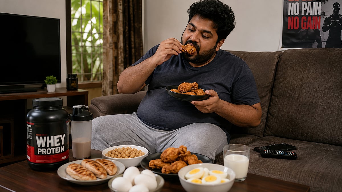 ഉദാസീനമായ ജീവിതവും പ്രോട്ടീൻ ഭക്ഷണവും, ഏറ്റവും മോശം കോമ്പിനേഷനെന്ന് പുതിയ പഠനം
