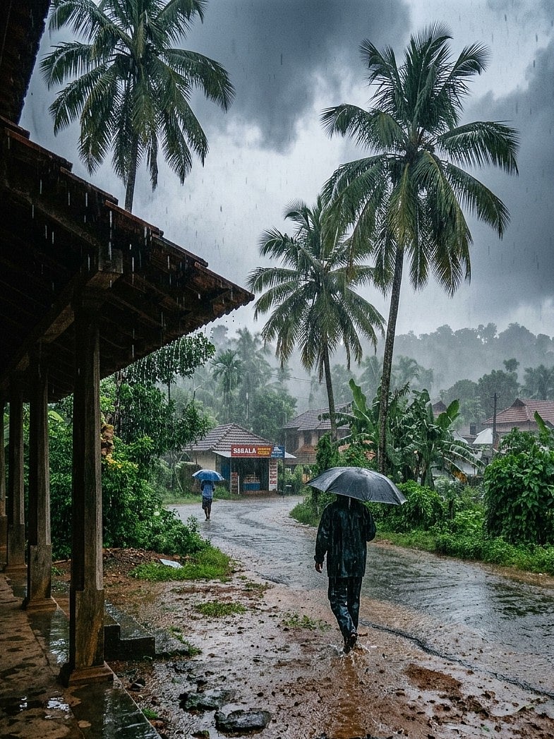 അതിശക്ത മഴ: മുങ്ങിക്കുളിച്ച് കേരളം; കൈകോർത്ത് മനുഷ്യർ