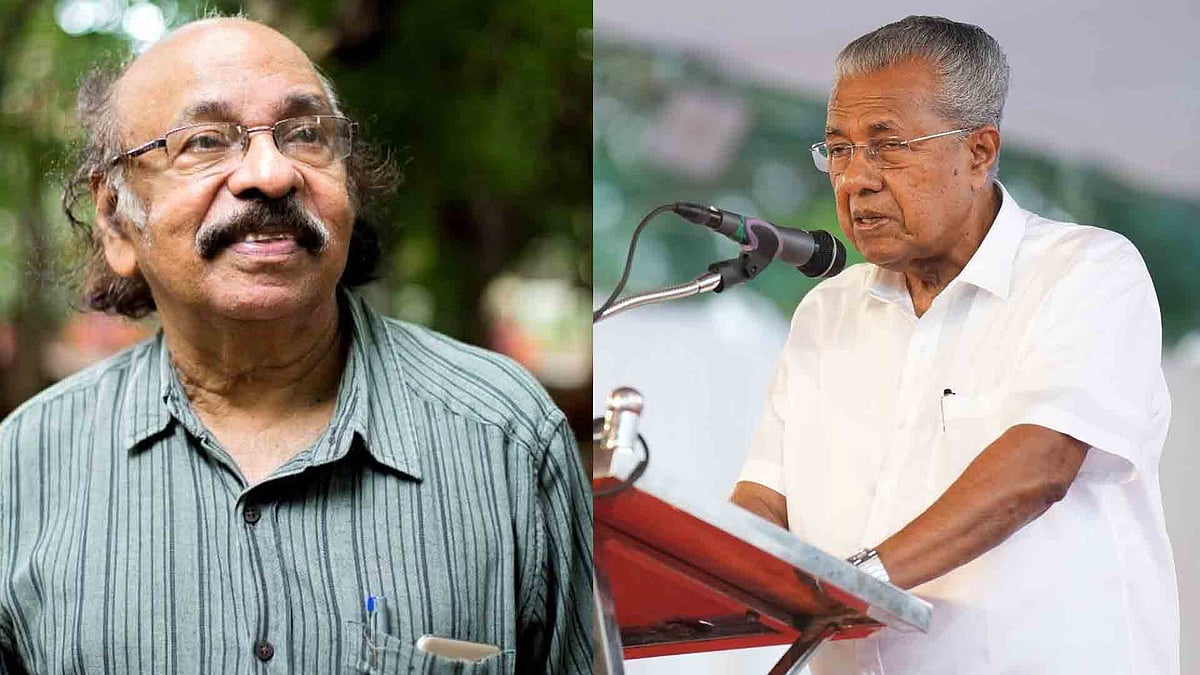 'തുടർഭരണം തെറ്റാണെന്ന് എം കെ സാനുവിന് തോന്നിയില്ല, വലതുപക്ഷത്തിന്റെ കൈയടിക്കായി നിന്നു കൊടുത്തില്ല'; സച്ചിദാനന്ദനെതിരെ ഒളിയമ്പെയ്ത് പിണറായി