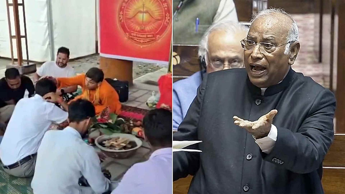 'ദലിതര്‍ക്ക് ഈ രാജ്യത്ത് സ്ഥാനമില്ല'; രാംലീല മൈതാനിയിലെ ശുദ്ധികലശത്തില്‍ രോഷാകുലനായി ഖാര്‍ഗെ