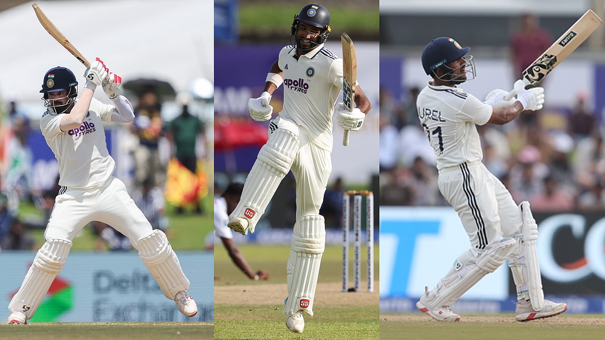 '167' ദേവ്ദത്ത്, '82' രാഹുല്‍, '51' ജുറേല്‍; ഇന്ത്യ മികച്ച സ്‌കോറില്‍