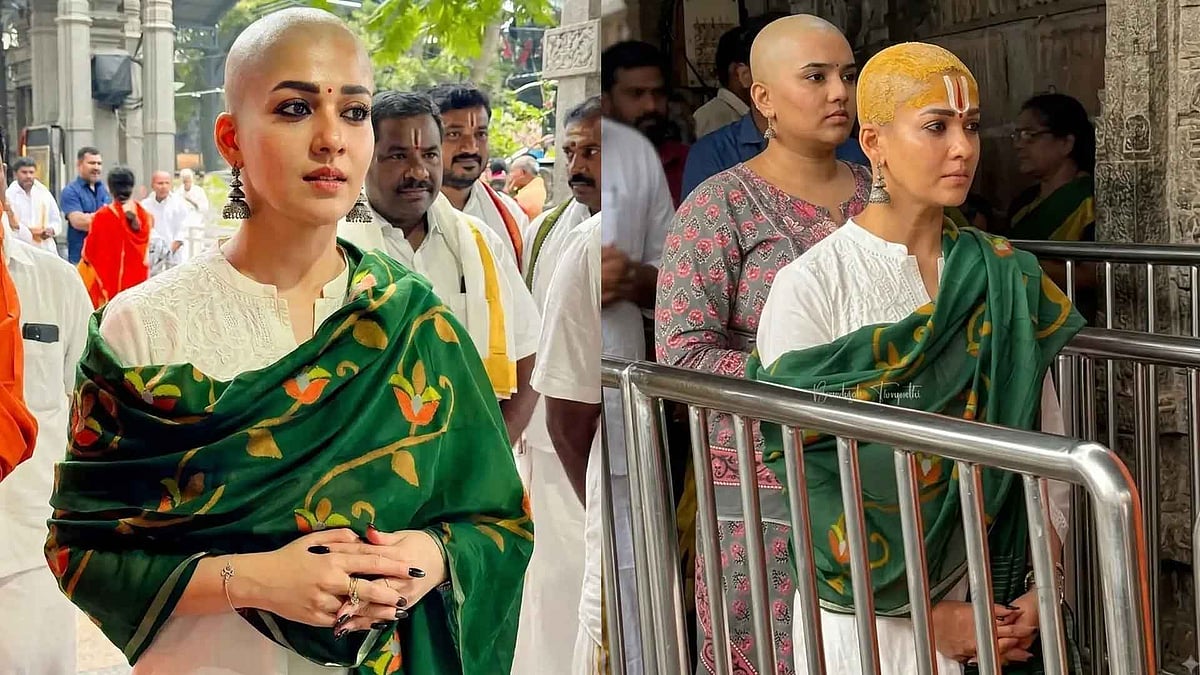 ടോക്‌സിക്കിന്റെ വിജയത്തിന് 'തല മുണ്ഡനം' ചെയ്ത് നയന്‍താര; ക്ഷേത്ര ദര്‍ശനത്തിന്റെ യഥാര്‍ത്ഥ കഥ ഇങ്ങനെ