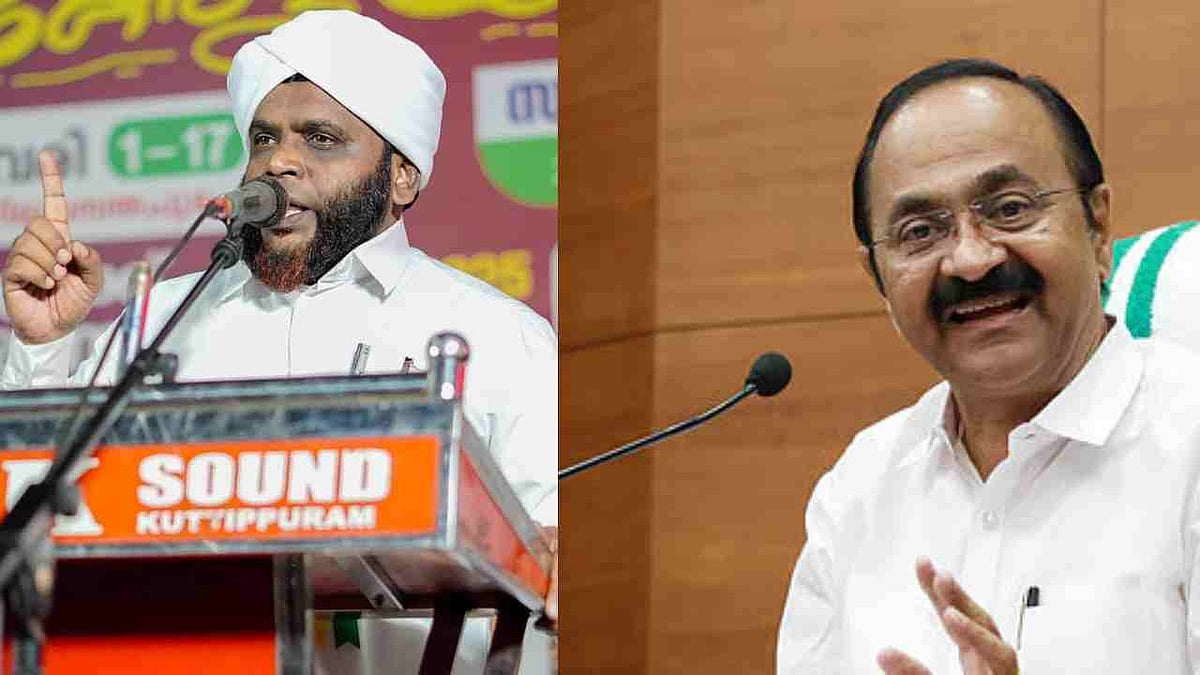 'ഒരു മുസ്ലിം മുഖ്യമന്ത്രിയില്ലെന്ന സങ്കടം തീർന്നു, തികഞ്ഞ ഇസ്ലാമിക പണ്ഡിതൻ മുഖ്യമന്ത്രിയായല്ലോ'; വിഡി സതീശനെ പരിഹസിച്ച് വഹാബ് സഖാഫി മമ്പാട്
