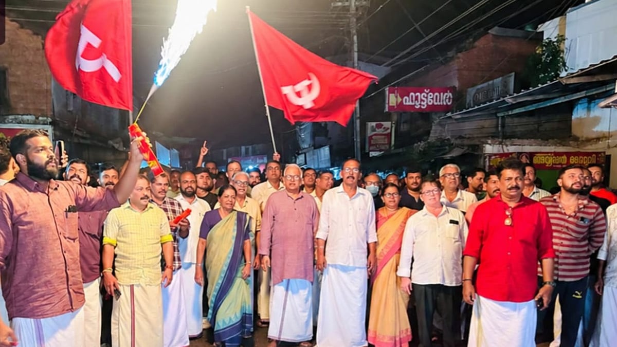 മൂന്ന് പതിറ്റാണ്ടിന്റെ കാത്തിരിപ്പ്; പി ജയരാജന് ജന്മനാടായ പാട്യത്ത് ആവേശോജ്ജ്വല വരവേൽപ്പ്