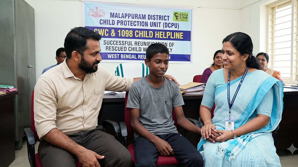 പഠിക്കാൻ നിർബന്ധിച്ചതിന് മാതാപിതാക്കളോട് പിണക്കം; ജോലി തേടി കേരളത്തിലെത്തിയ ബംഗാളി 14കാരനെ വീട്ടിലെത്തിച്ചു