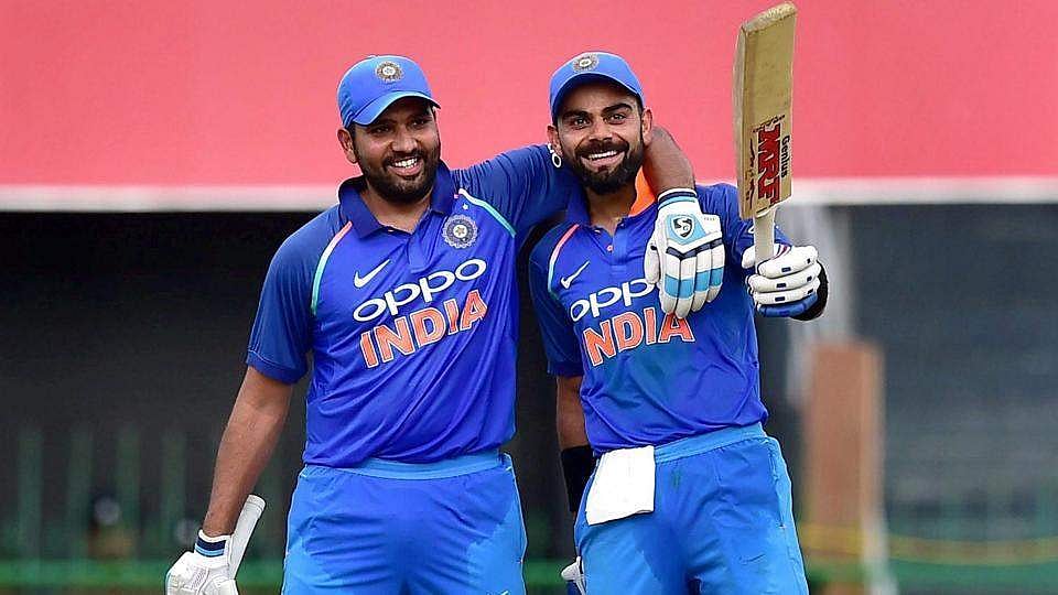 ടിപ് ചോദിച്ച് വീണ്ടും കൊഹ് ലി; രോഹിത്തിനോട് ചോദിച്ചത് ഡബിള്‍ സെഞ്ച്വറിയുടെ ഹാന്‍ഡ്ബുക്ക്‌