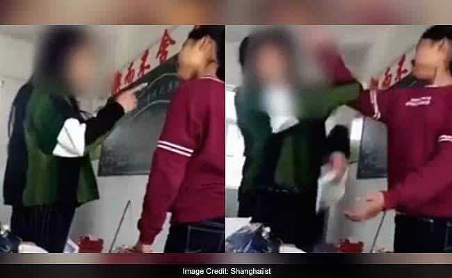 അടിച്ചാല്‍ അധ്യാപികയായാലും തിരിച്ചടിക്കും; ചൈനയിലെ ഗുരു ശിഷ്യ ബന്ധത്തിന്റെ വീഡിയോ സോഷ്യല്‍ മീഡിയയില്‍ വൈറല്‍