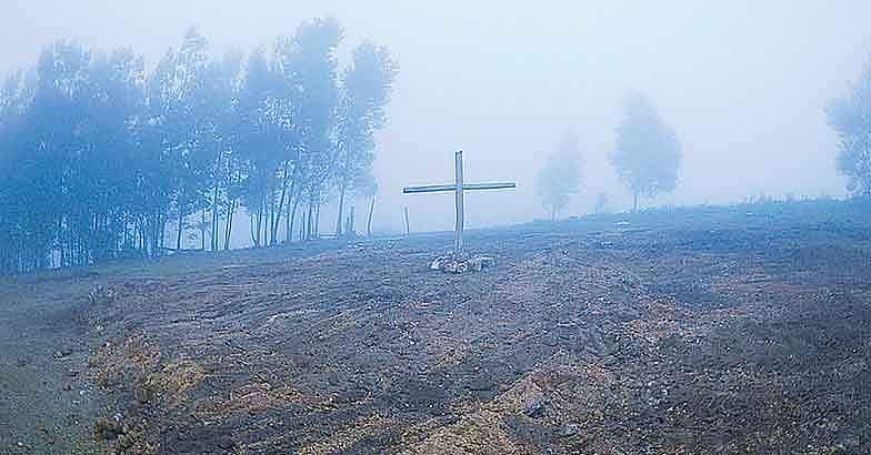 പാപ്പാത്തിച്ചോലയിലെ മരക്കുരിശും നീക്കം ചെയ്തു 
