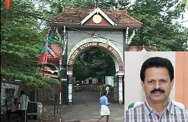 തിരുവിതാംകൂര്‍ ദേവസ്വംബോര്‍ഡ് സെക്രട്ടറി വി.എസ്. ജയകുമാറിന് നിര്‍ബന്ധിത അവധി: പാത്രം വാങ്ങിയതിലെ ക്രമക്കേടിനെത്തുടര്‍ന്ന്