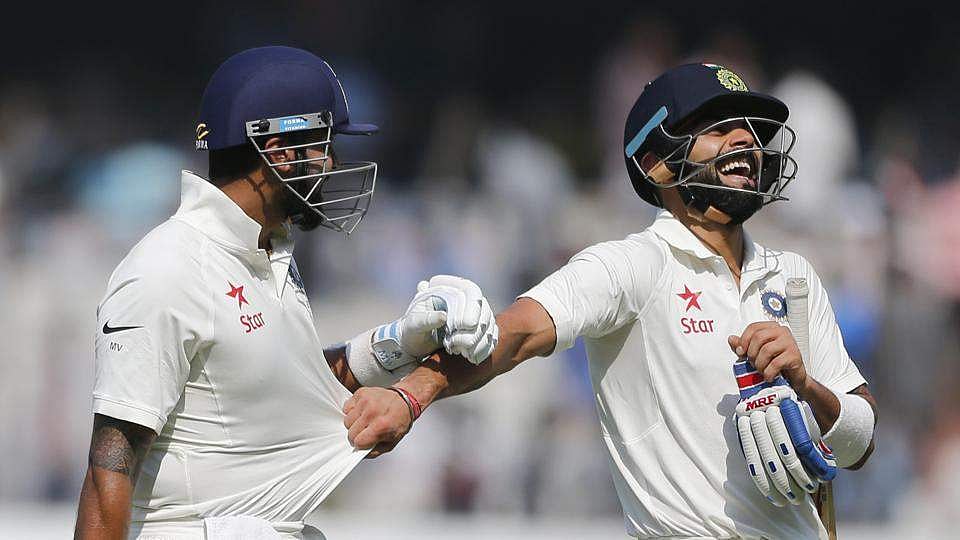 'അവന്മാരുടെ അടപ്പിളക്കണം'; മുരളി വിജയ്ക്കുള്ള ഇന്ത്യന് ക്യാപ്റ്റന്റെ ഉപദേശം സോഷ്യല് മീഡിയയില് ഹിറ്റ്