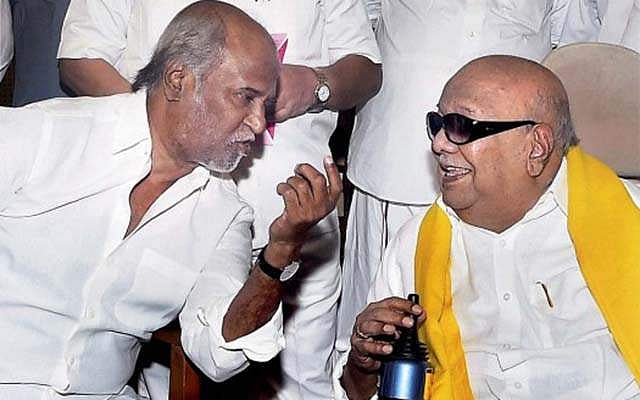 രജനിയുടെ കരുണാനിധി സന്ദര്‍ശനം പുതിയ ചേരിമാറ്റമോ?  ആകാംക്ഷയോടെ തമിഴ് രാഷ്ട്രീയം
