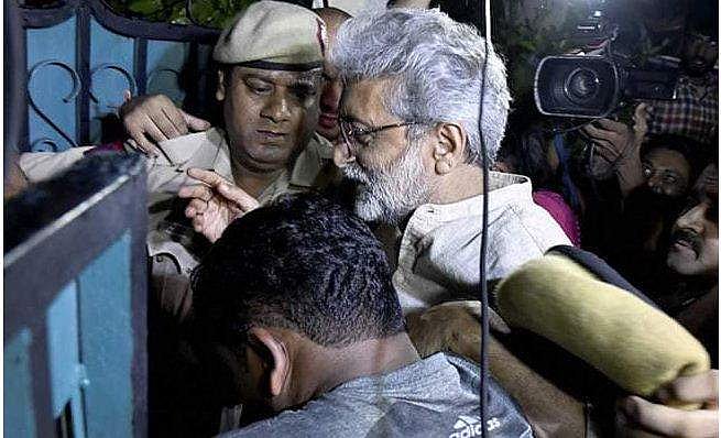ഭീമ കൊറേഗാവ് കലാപം : മനുഷ്യാവകാശ പ്രവര്‍ത്തകന്‍ ഗൗതം നവലാഖയെ മോചിപ്പിച്ചു